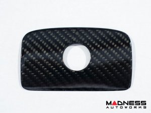 Jaguar F-PACE Interior Trim - Carbon Fiber - Glove Box Handle Cover - Feroce Carbon